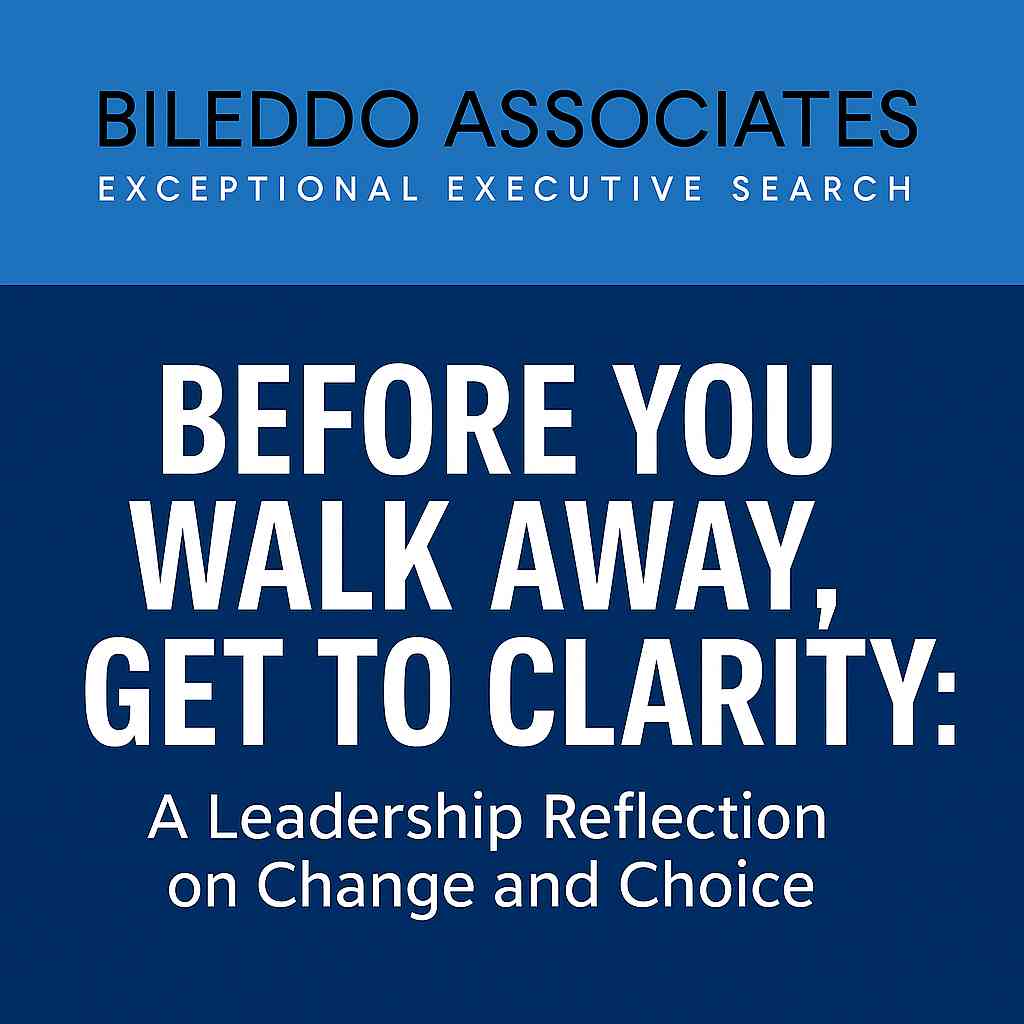 Sometimes It’s Not the Job—It’s the Clarity That’s Missing